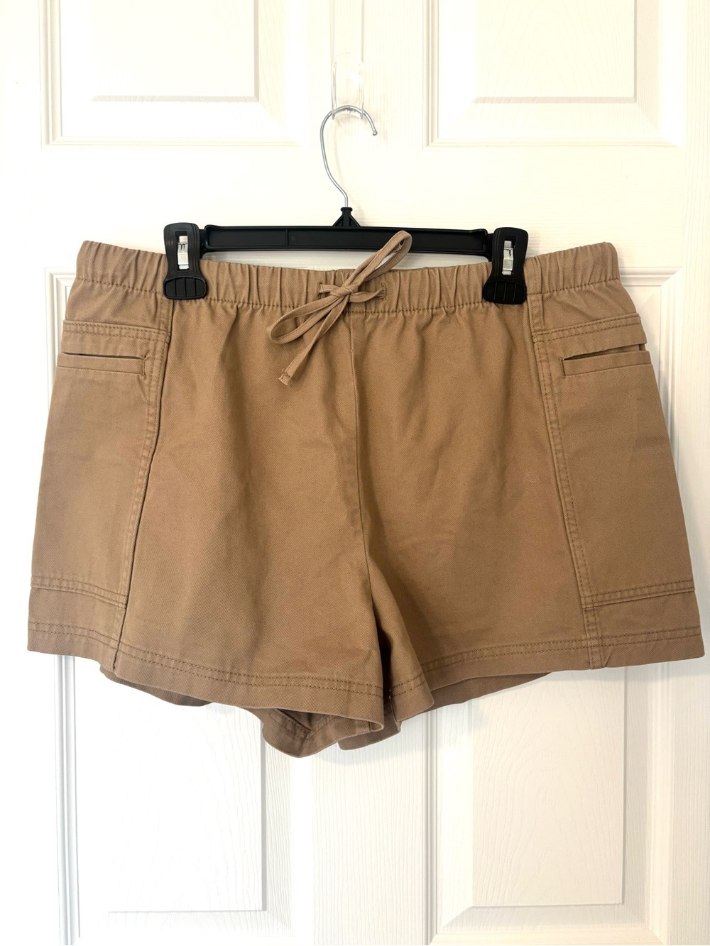 Old Navy Khaki Drawstring Utility Shorts